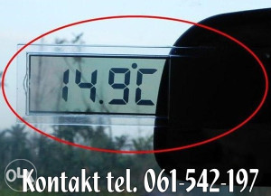 Termometar za auto - model C