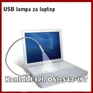 USB lampa za laptop sa 1 LED sijalicom