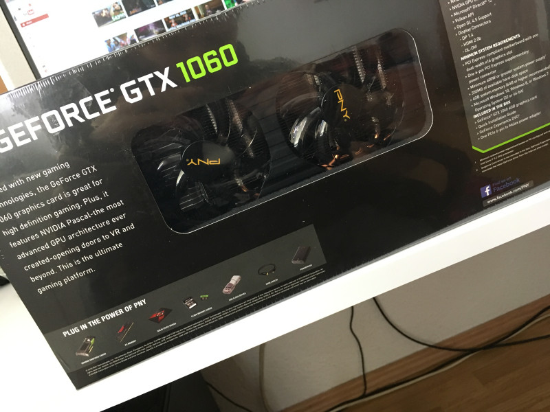 PNY GeForce GTX 1060 6GB / GTX1060 6 GB