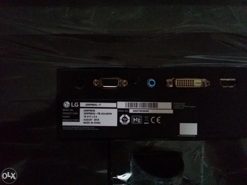 Monitor LG 22MP68VQ-P 22 inca LCD IPS LED