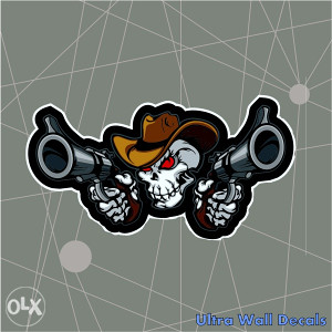 Auto naljepnica Cowboy stiker naljepnice