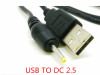 Univerzalni kabl USB na 2.5mm za Tablet / Telefon