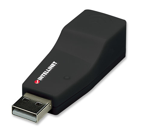 Intellinet Hi-Speed USB 2.0 to Ethernet Mini-Adapter