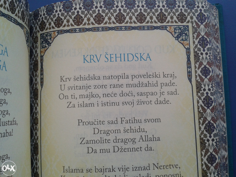 Knjiga ,, Najljepše ilahije i kaside ,,