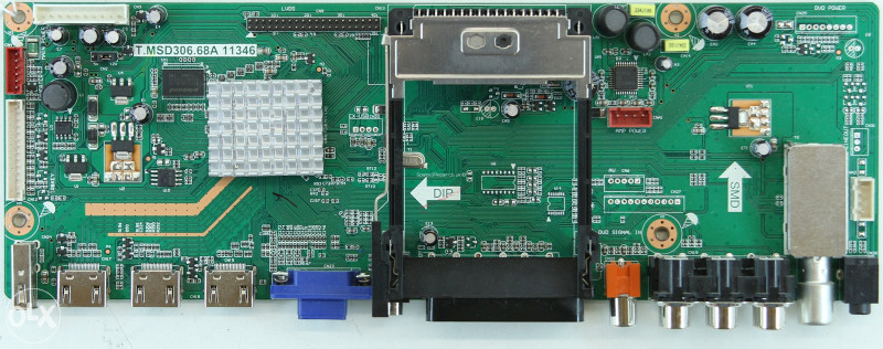 Vivax LCD TV-32S40 Main board T.MSD306.68A 12023