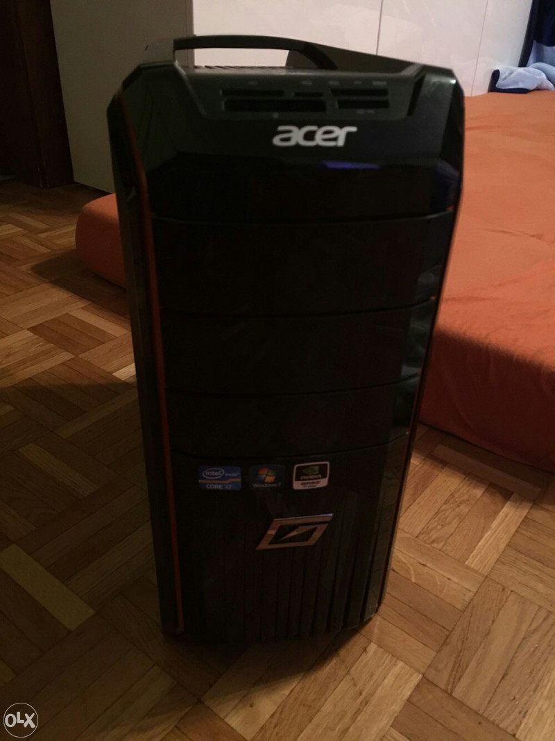Acer  Predator G3610 intel core i7-2600 ram.8gb