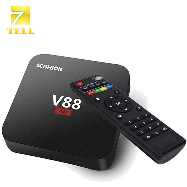 SCISHION V88 Android TV Box, Kodi