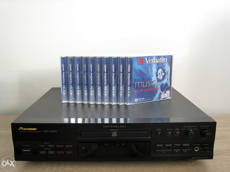 Pioneer PDR-555RW, CD Recorder