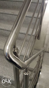 Stubisna inox ograda , ograde sa uvezanim rukohvatom