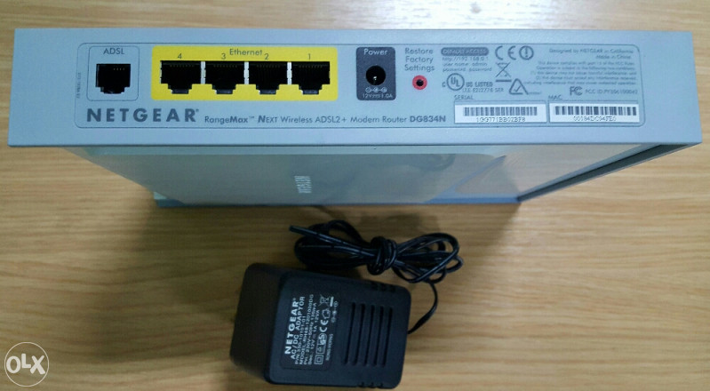 Modem-router ADSL2/2+ Netgear DG834N sa 2 un.antene