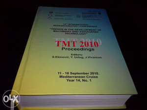 14th international research/expert conference TMT 2010