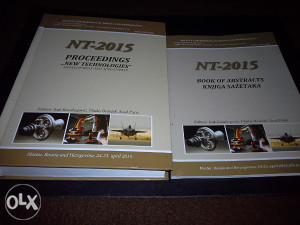 Nove tehnologije NT-2015 / Proceedings - zbornik radova