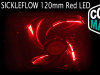 Cooler Master SickleFlow 120mm Red Led ventilator