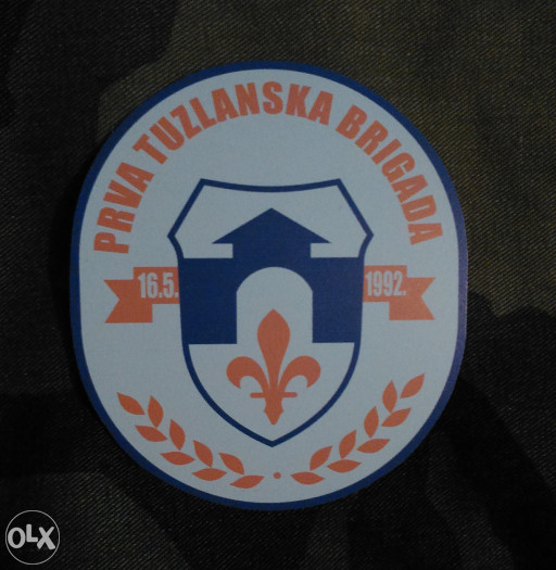 Amblem ARBiH - 1. Tuzlananska brigada