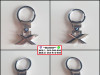 BMW X5 chrome privjesak/privjesci za ključeve logo x 5