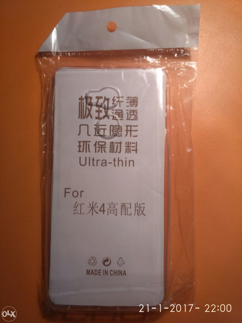 Xiaomi Redmi 4 Maska Slikonska Providna