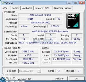 Procesor AMD Athlon II X2 250 3.0 GHz AM3