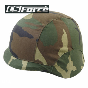 Airsoft Tactical Woodland Helmet Cover