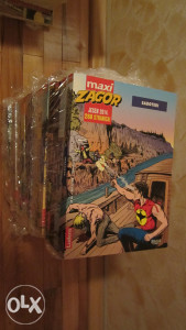 Zagor Maxi 1-19 Komplet
