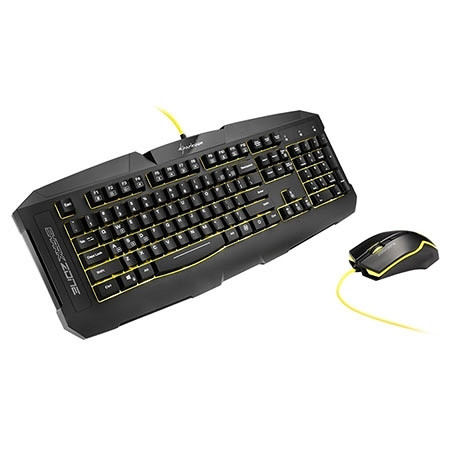 Tastatura + miš SHARKOON gaming Shark Zone GK15