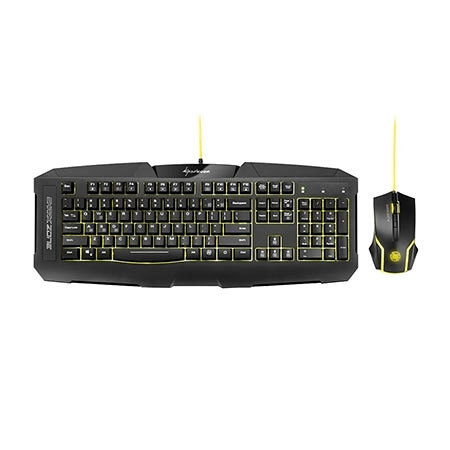 Tastatura + miš SHARKOON gaming Shark Zone GK15