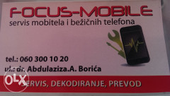Focus-mobile servis mobitela