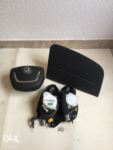 Skoda Fabia 2013 airbag komplet set