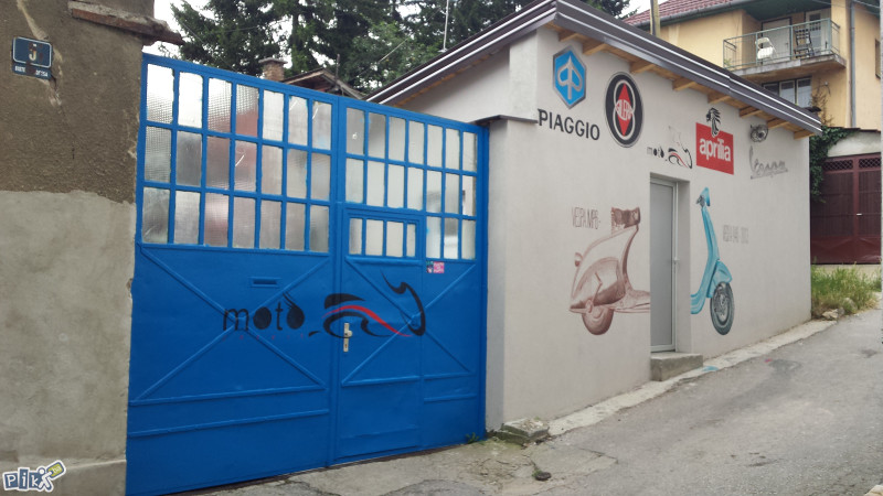 Servis motocikla / Service Motorcycle Piaggio Group