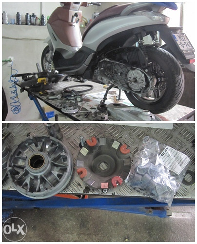 Servis motocikla / Service Motorcycle Piaggio Group