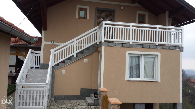 Aluminijska ograda sjajna