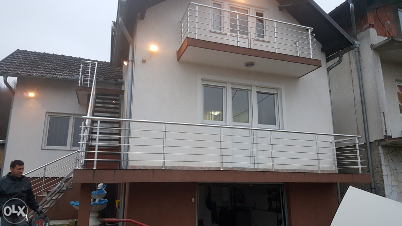 Aluminijska ograda sjajna