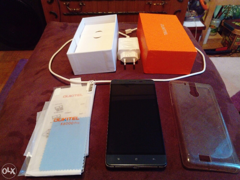 Oukitel K6000 pro (3GB RAM, 32GB ROM, 6000mah bat.)