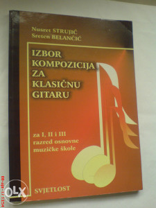 Strujić Belančić: Izbor kompozicija za klasičnu gitaru