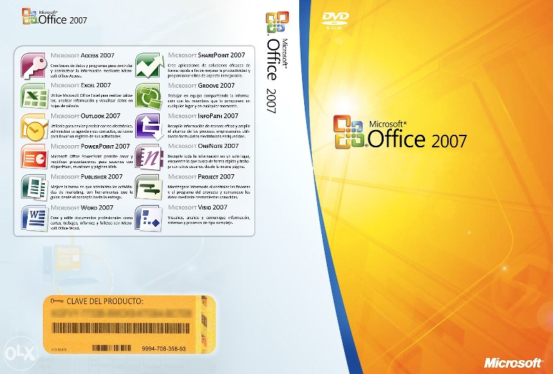 Microsoft Office 2007 + Activation Key - Aplikativni softver 