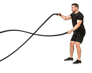 Konop za vježbanje, battle rope - 5m