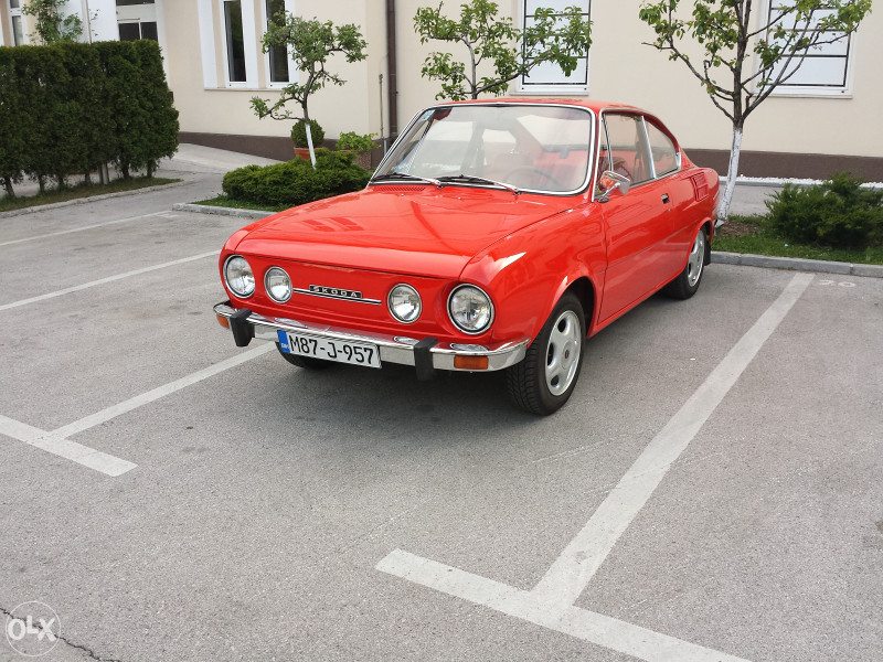 ŠKODA 110R COUPE,Oldtimer.