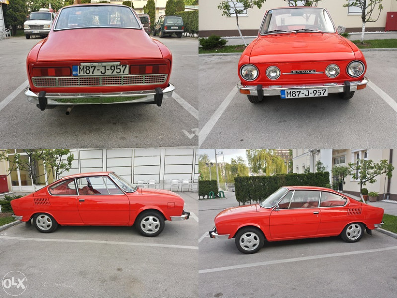 ŠKODA 110R COUPE,Oldtimer.