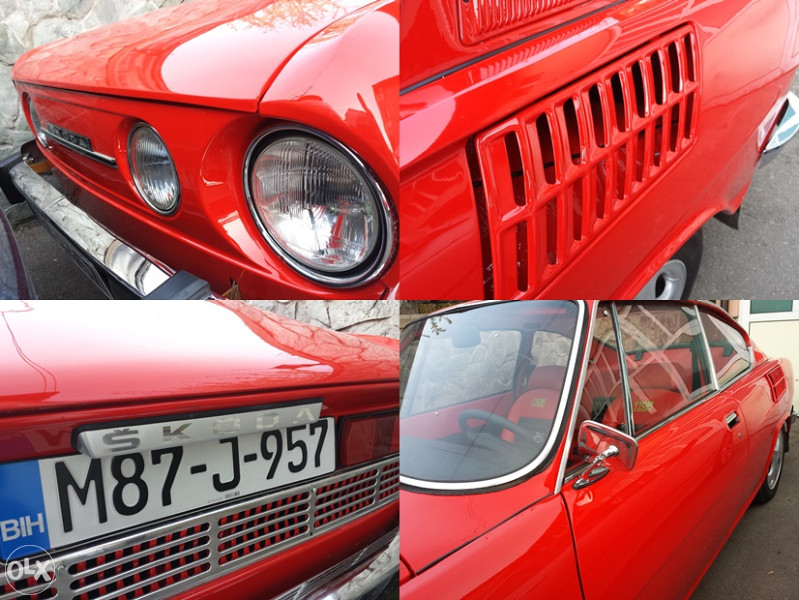 ŠKODA 110R COUPE,Oldtimer.
