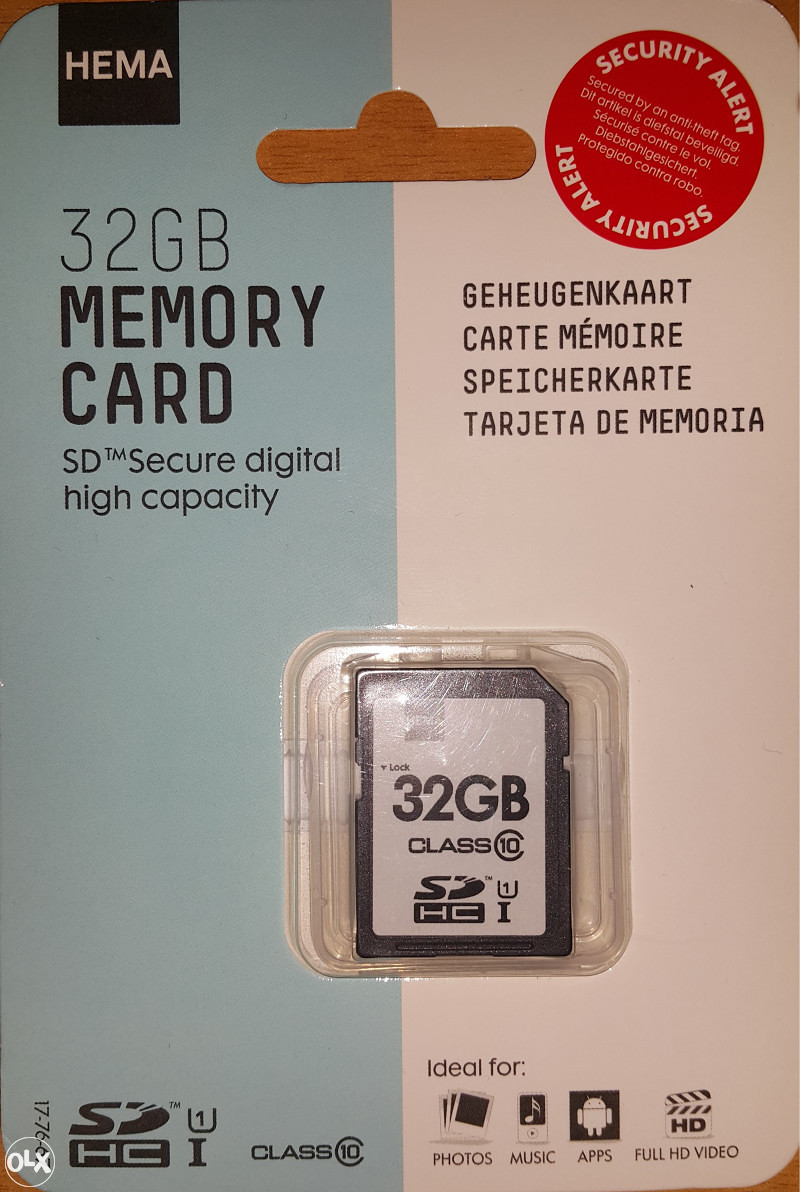 carte mémoire SD 32Go - HEMA