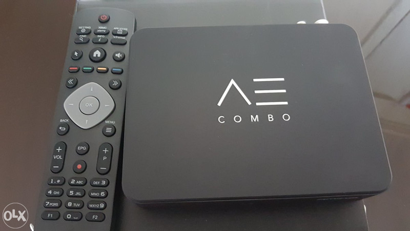 Amiko A3 Combo, resiver + Android TV Box