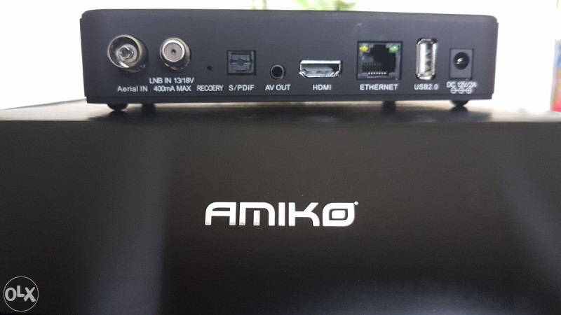Amiko A3 Combo, resiver + Android TV Box