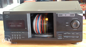 Sony CDP-CX220     za 200 cd