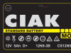 CIAK STARTER MOTO 12V - 5 AH