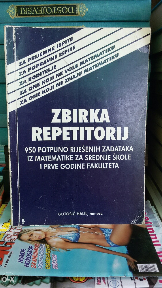 ZBIRKA IZ MATEMATIKE(riješeni zadaci)srednja,fakultet