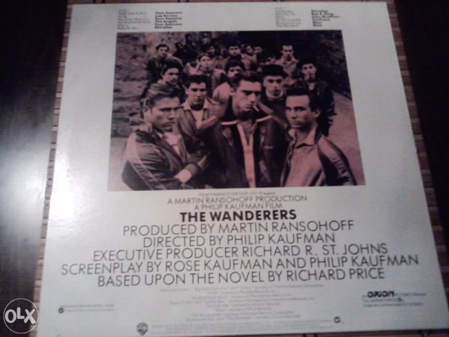 Various ‎– The Wanderers - Original Motion Picture