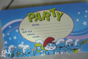 slike pozivnica za rođendan Pozivnica za rodjendan parti party zabavu 28.   Moj dom   Party  slike pozivnica za rođendan
