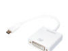 USB- C (USB C) na DVI adapter kabal Logilink (17659)