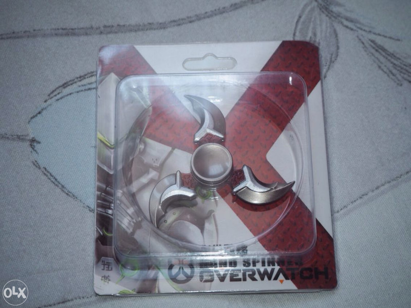 OVERWATCH FIDGET SPINNER METALNI