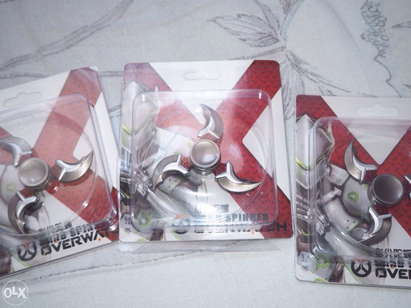 OVERWATCH FIDGET SPINNER METALNI