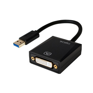 USB 3.0 na DVI adapter kabal Logilink (17750)